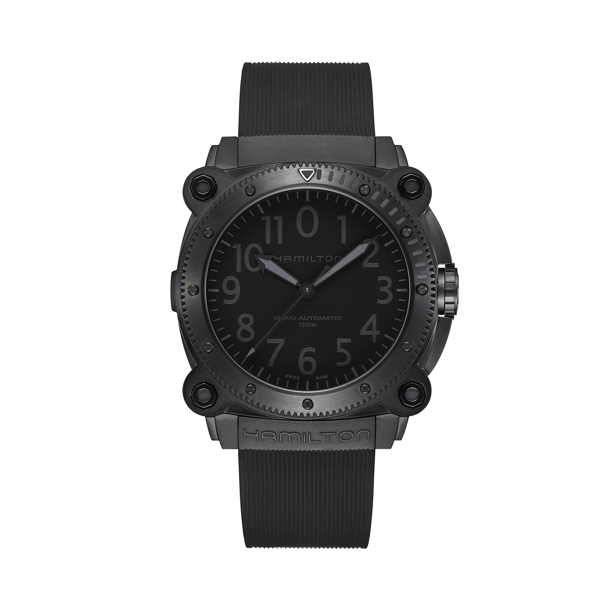 さばびんハミルトン Hamilton Khaki Navy BelowZero Automatic 46 mm PVD Titanium